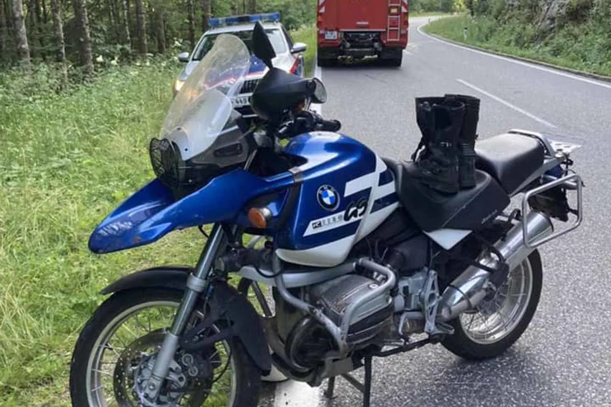 Göstling an der Ybbs - Motorradfahrer bei Unfall verletzt