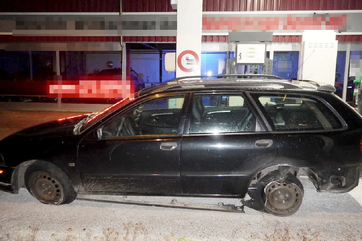 Unfall in Sulgen TG - Alkoholisiert verunfallt und auf den Felgen weitergefahren