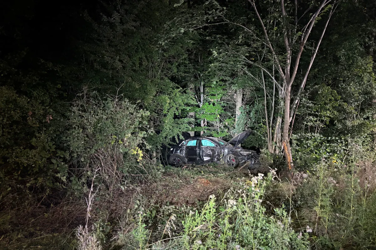 Unfall in Bern BE – Auto schleudert in Wald