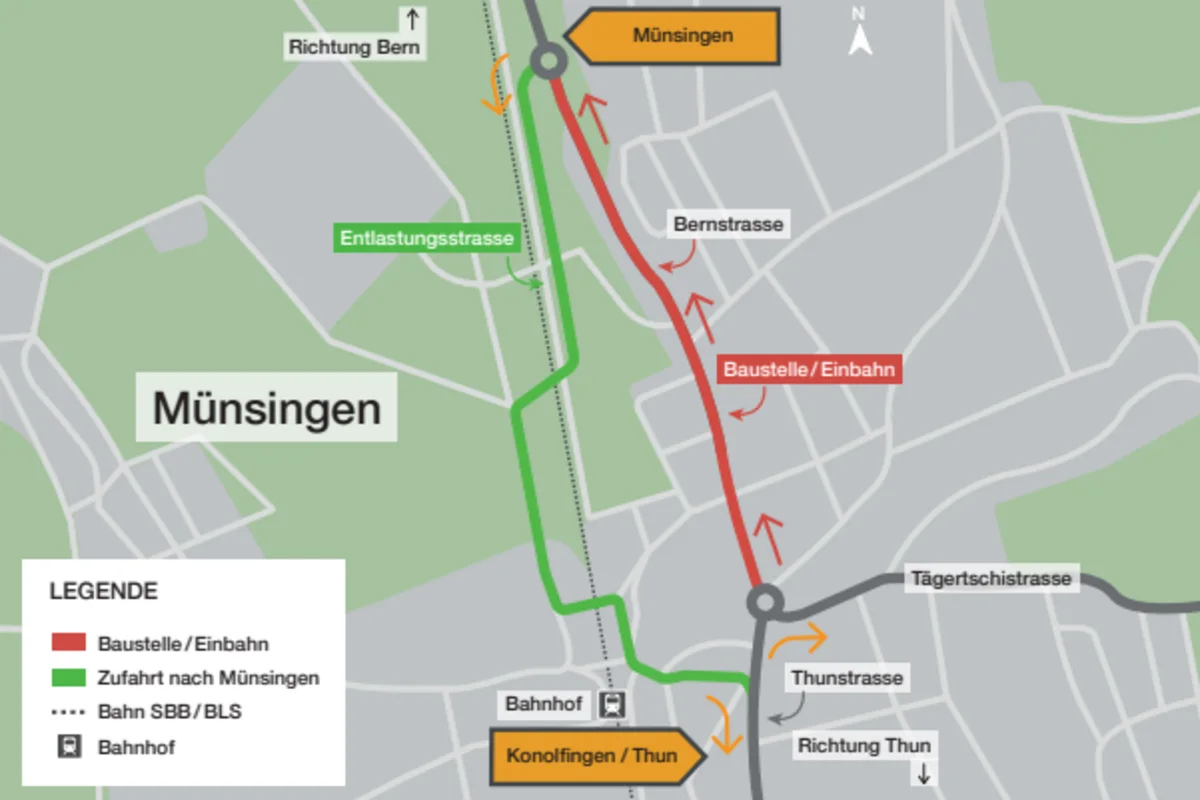 Bernstrasse wird saniert 