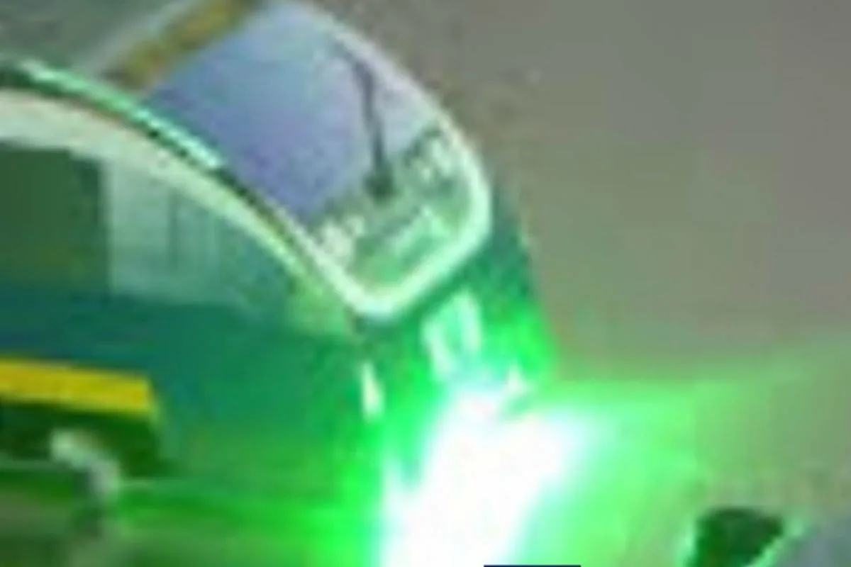 Fronhausen - Lokführer mit Laserpointer geblendet