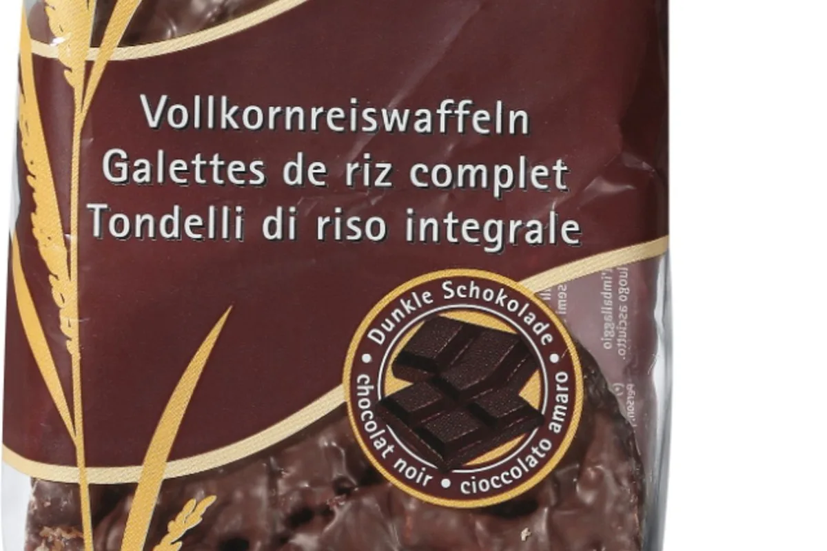 Warnung - Die Migros ruft «Vollkornreiswaffeln mit dunkler Schokolade» zurück
