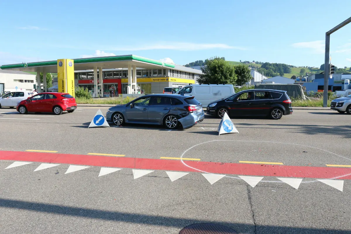 St.Gallen SG - Rotlicht missachtet