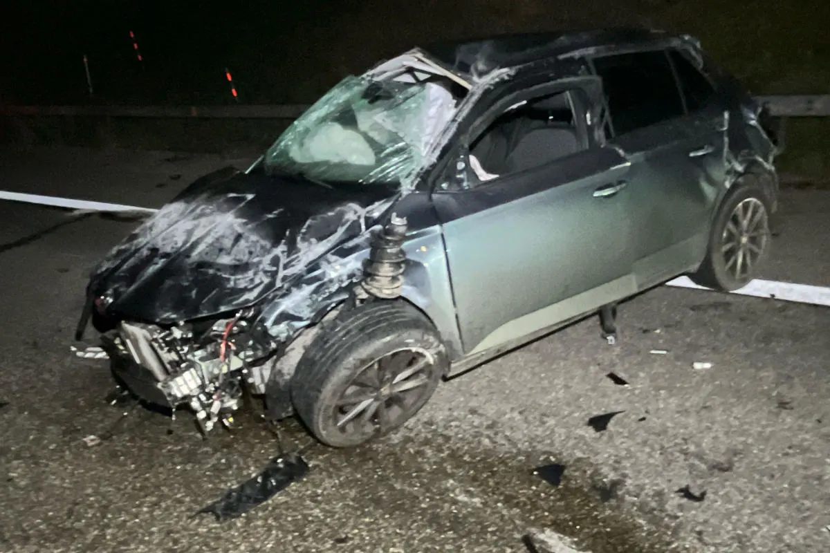 A5 Biberist SO – Autolenkerin verunfallt auf der Autobahn