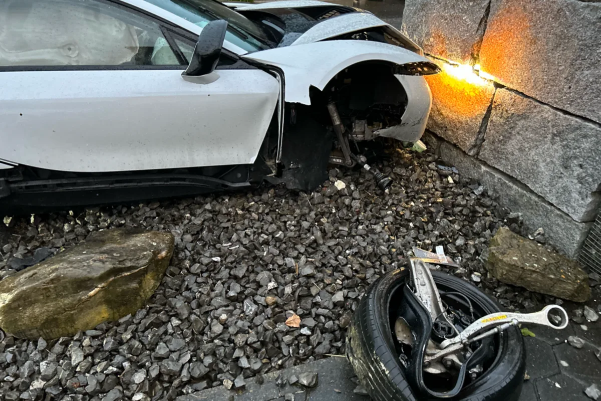 Brittnau AG - Alkoholisiert verunfallt - Totalschaden am BMW