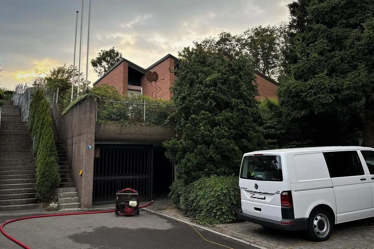 Hedingen ZH - Mehrere hunderttausend Franken Sachschaden nach Brand 