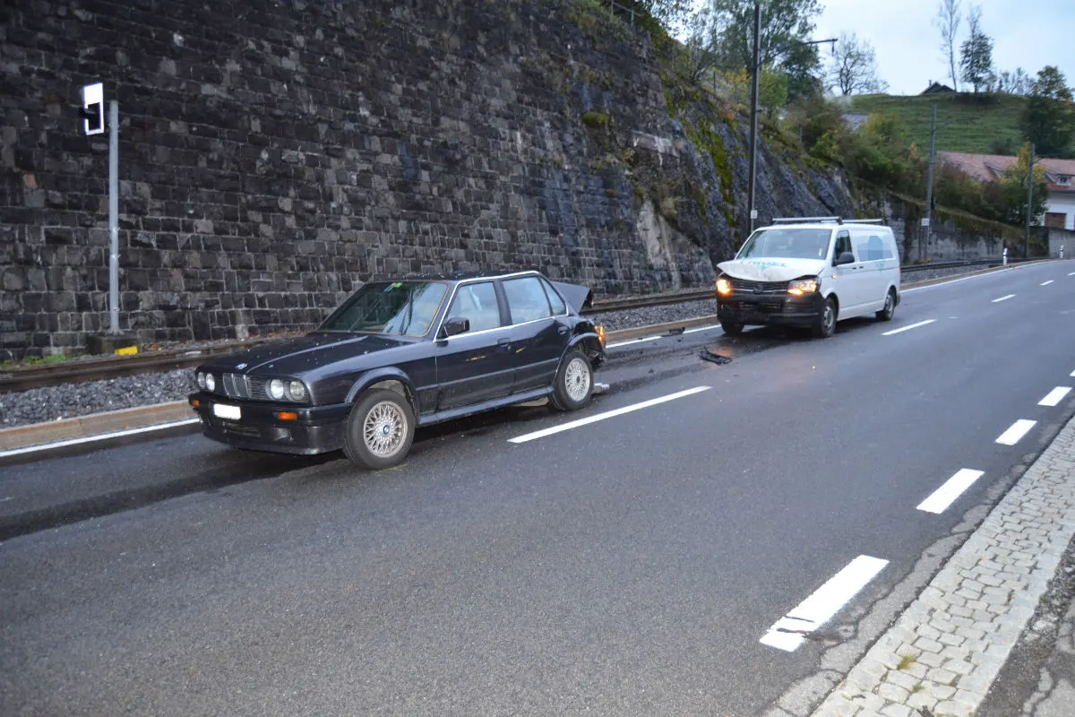 Gais AR - Ins Autoheck gefahren