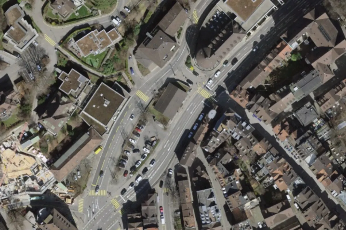 St. Gallen - Auffahrkollision auf dem Blumenbergplatz