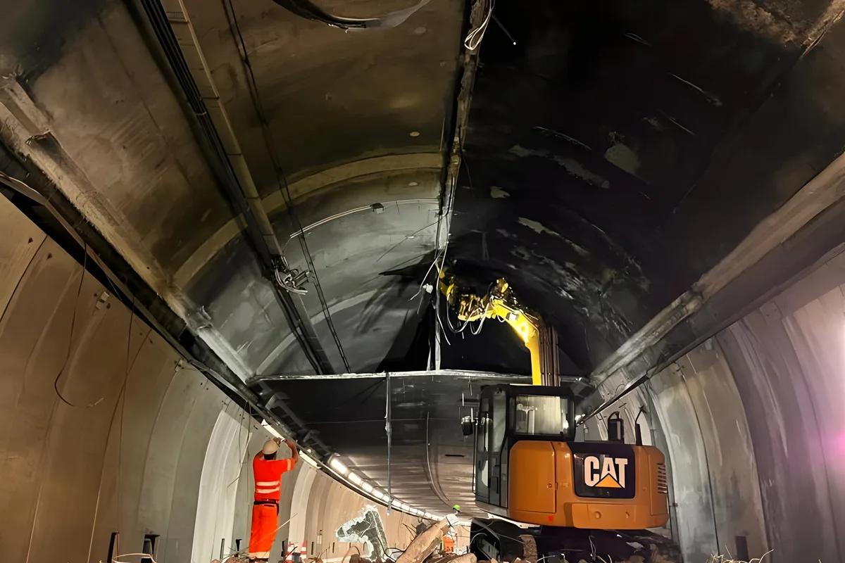 Gotthard-Strassentunnel soll am Ende der Woche freigegeben werden 