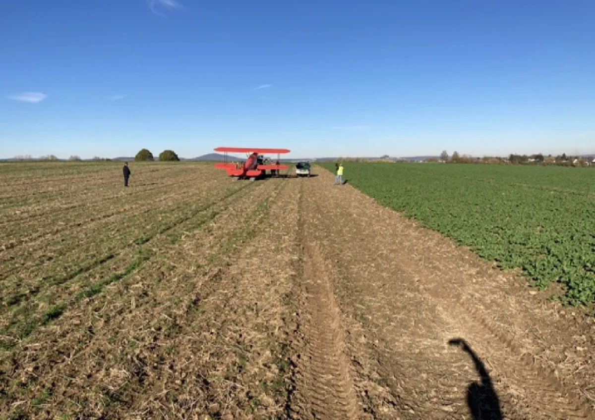 Gießen-Lützellinden – Gemeldeter Flugzeugabsturz entpuppt sich als geglückte Notlandung