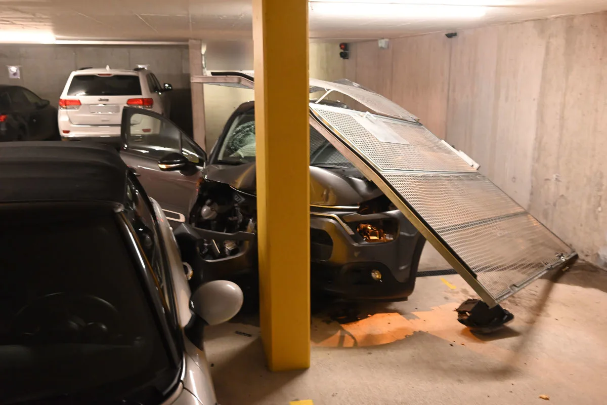 Flawil SG – Selbstunfall in Tiefgarage