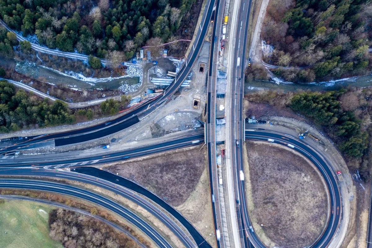 Sperrung auf der A6 Thun - Kiesen BE