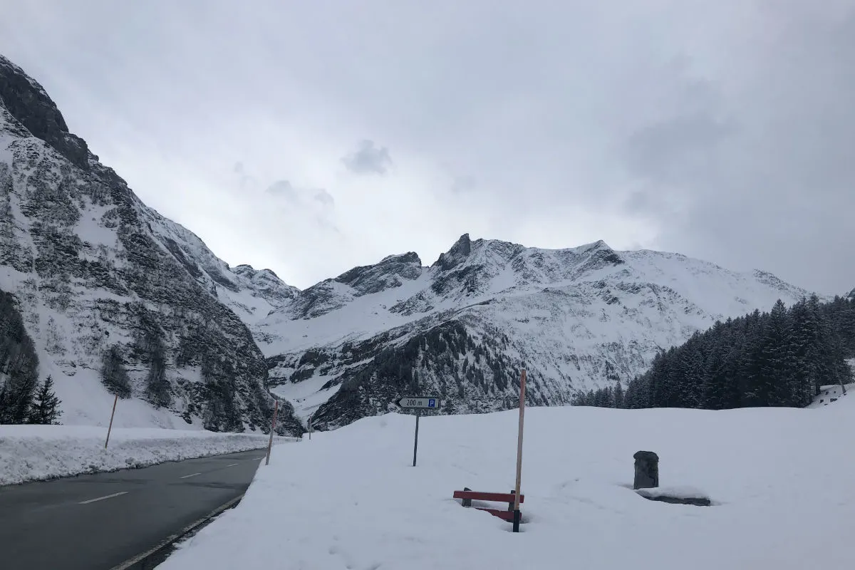 Schweiz - Sturmtief Bennet flaute in der Nacht ab