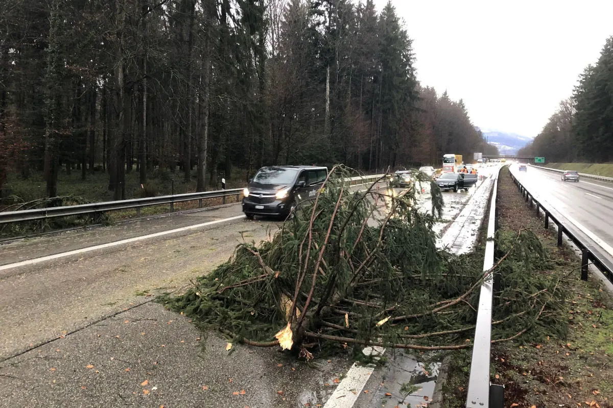 Kanton Solothurn – Starkwind führte zu zahlreichen Meldungen an die Polizei 