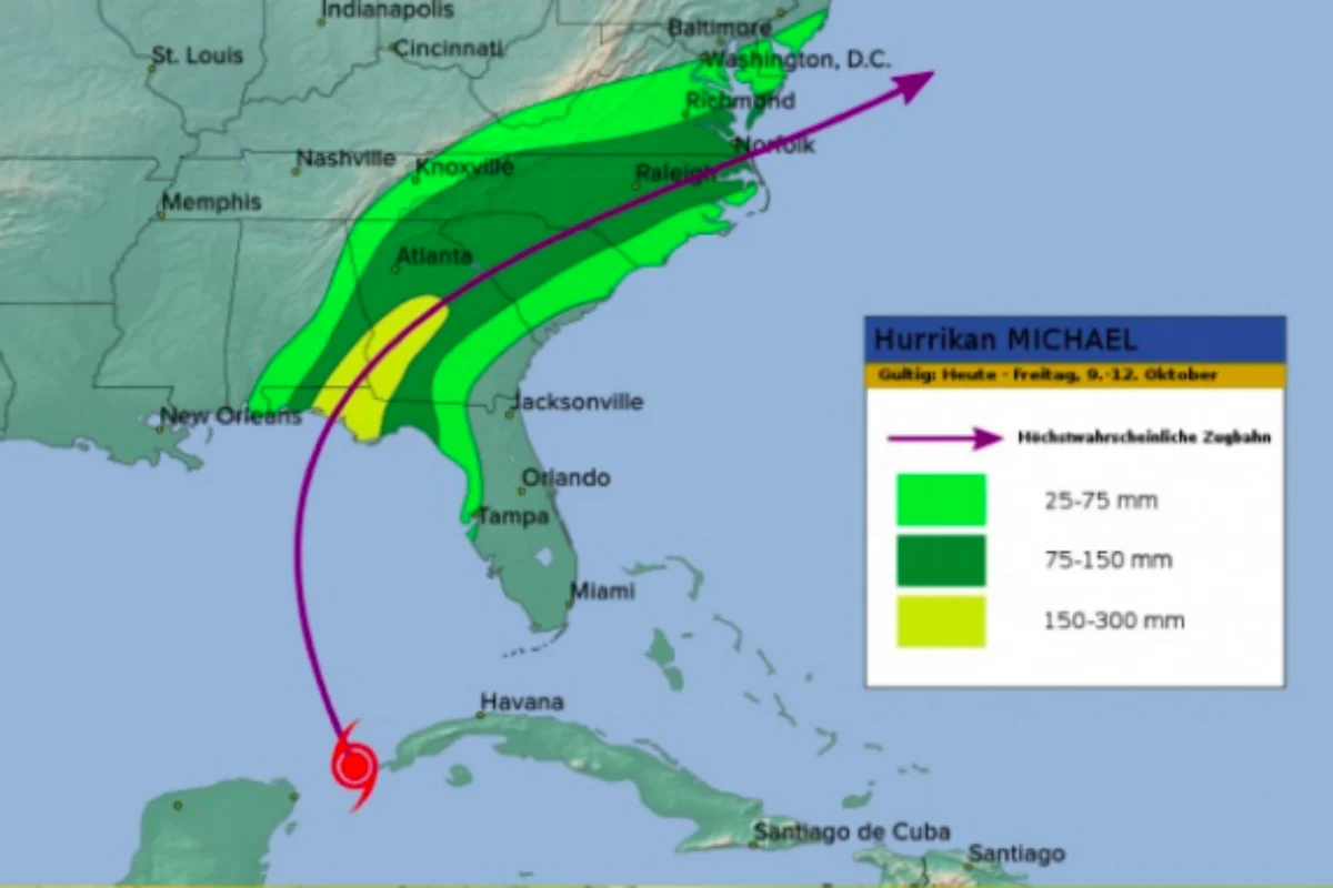 Hurrikan Michael bedroht Florida