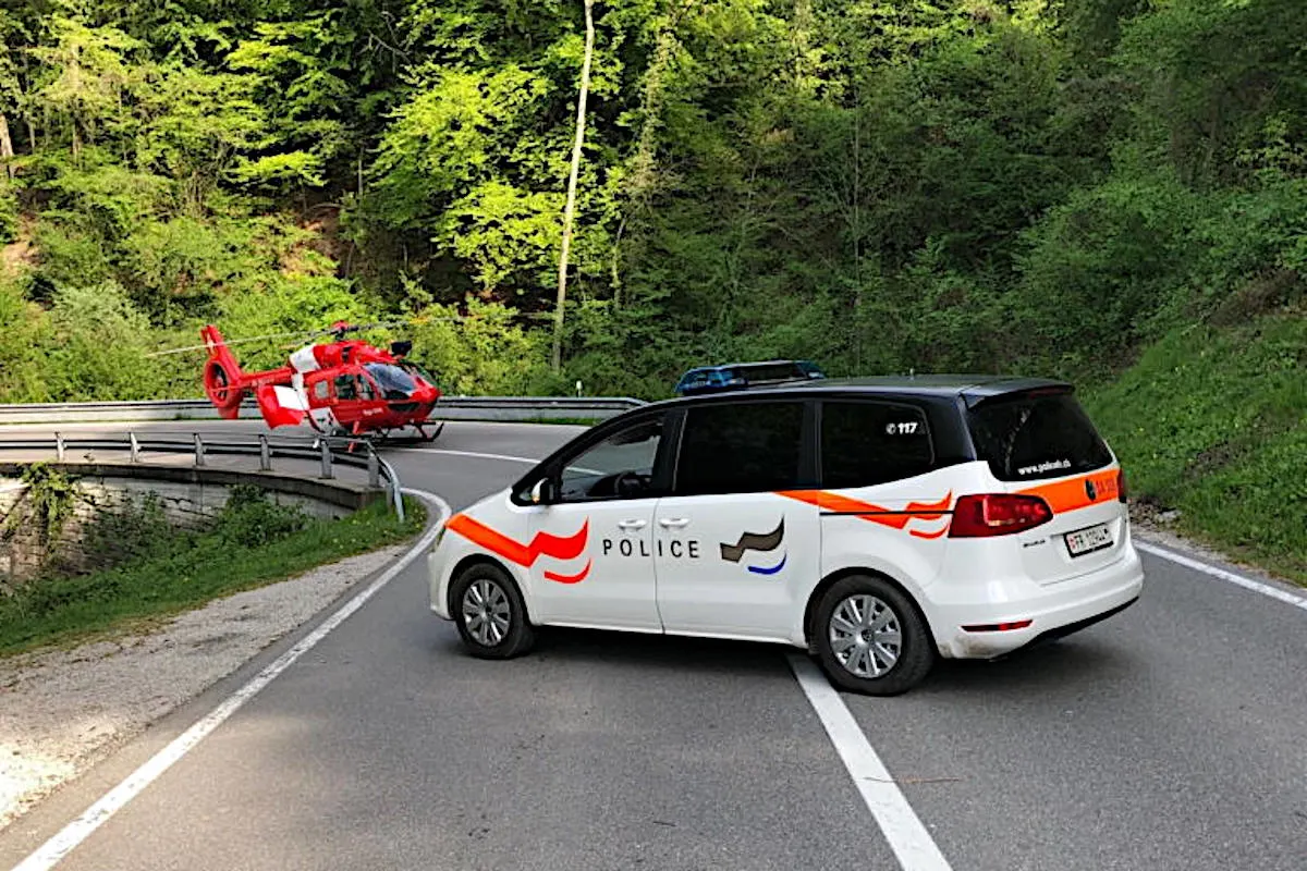 Châbles FR – Motorradlenker bei Ausweichmanöver schwer verletzt