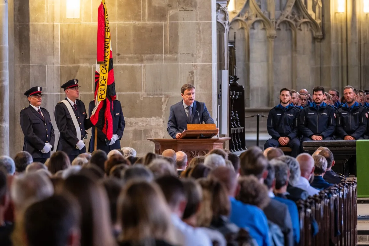 Kanton Bern - Vereidigung von 91 Korpsangehörigen in feierlichem Rahmen 