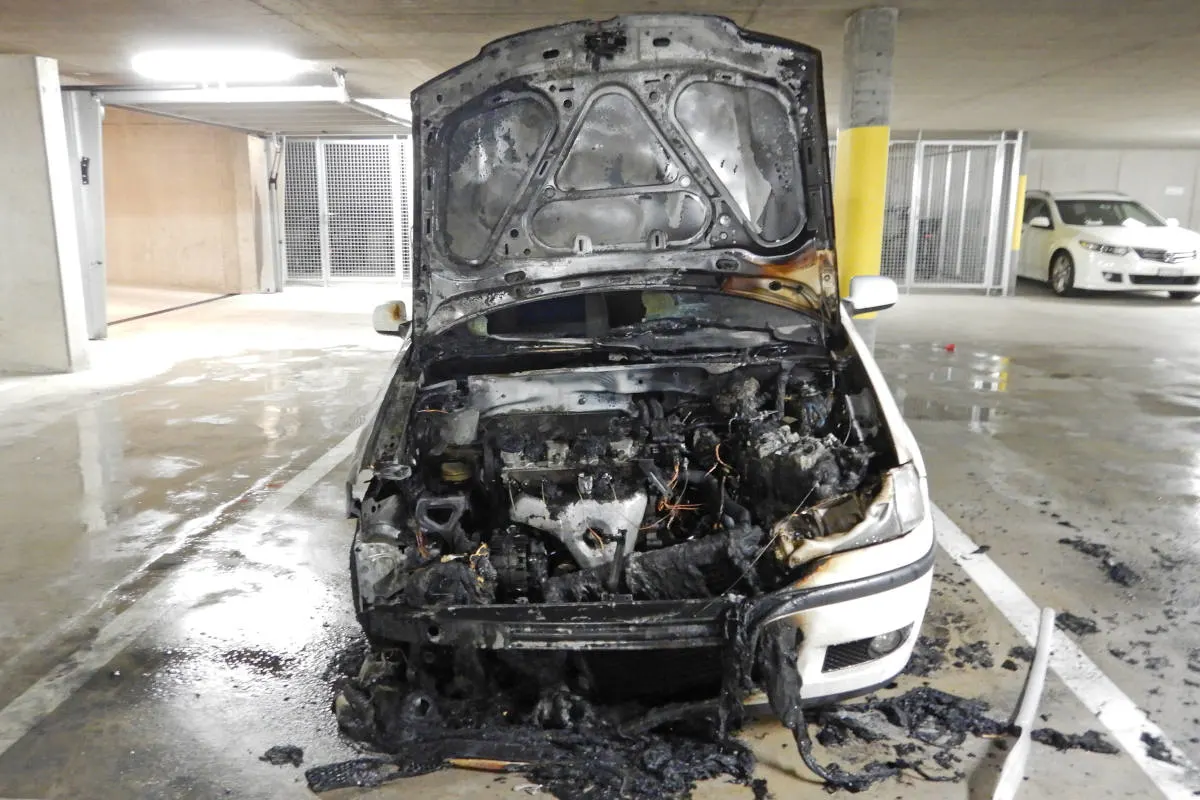 Sirnach TG - Brand in Tiefgarage