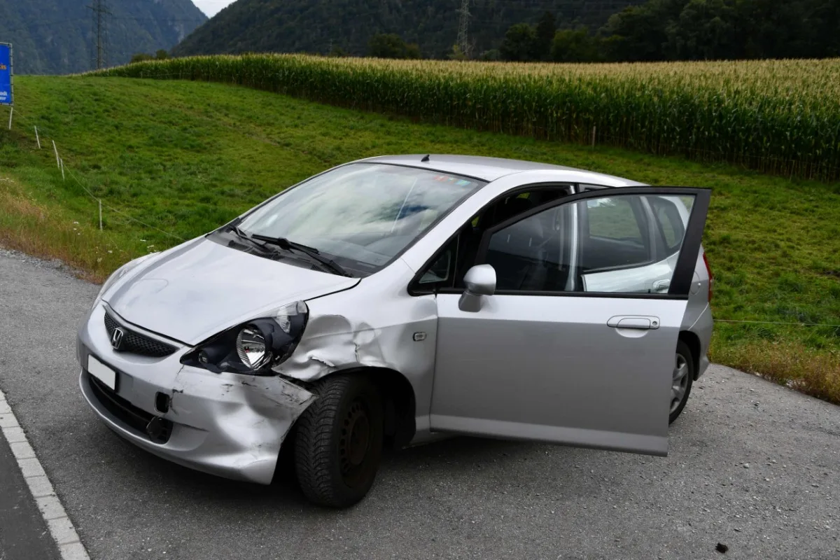 Chur GR - Zwei Verkehrsunfälle mit Sachschaden