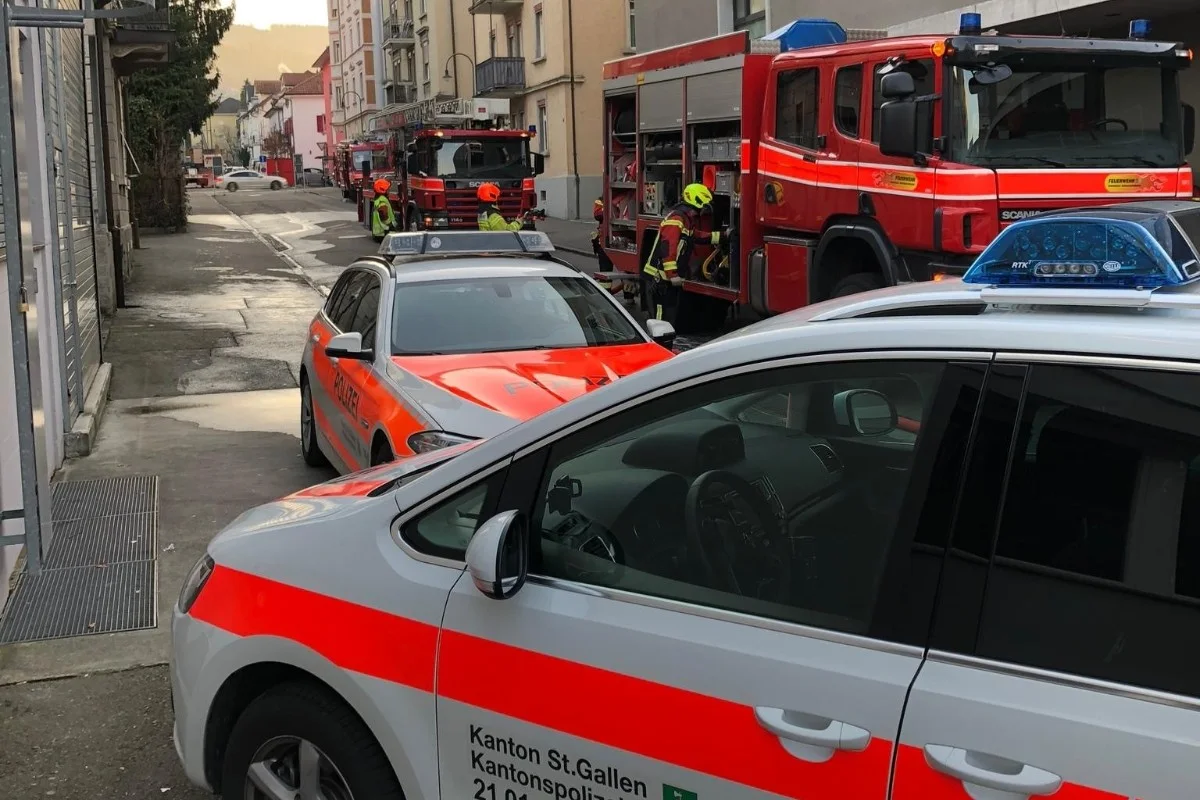 Rorschach SG -  Brand in leerstehendem Haus - Ermittlungen sind im Gange