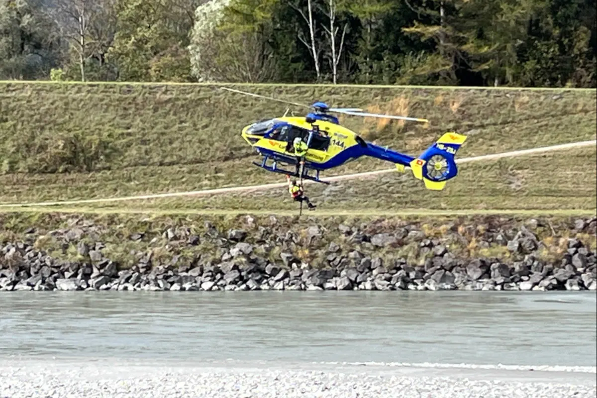 Tragischer Fund zwischen Schaan und Ruggell – Person tot aus dem Rhein geborgen