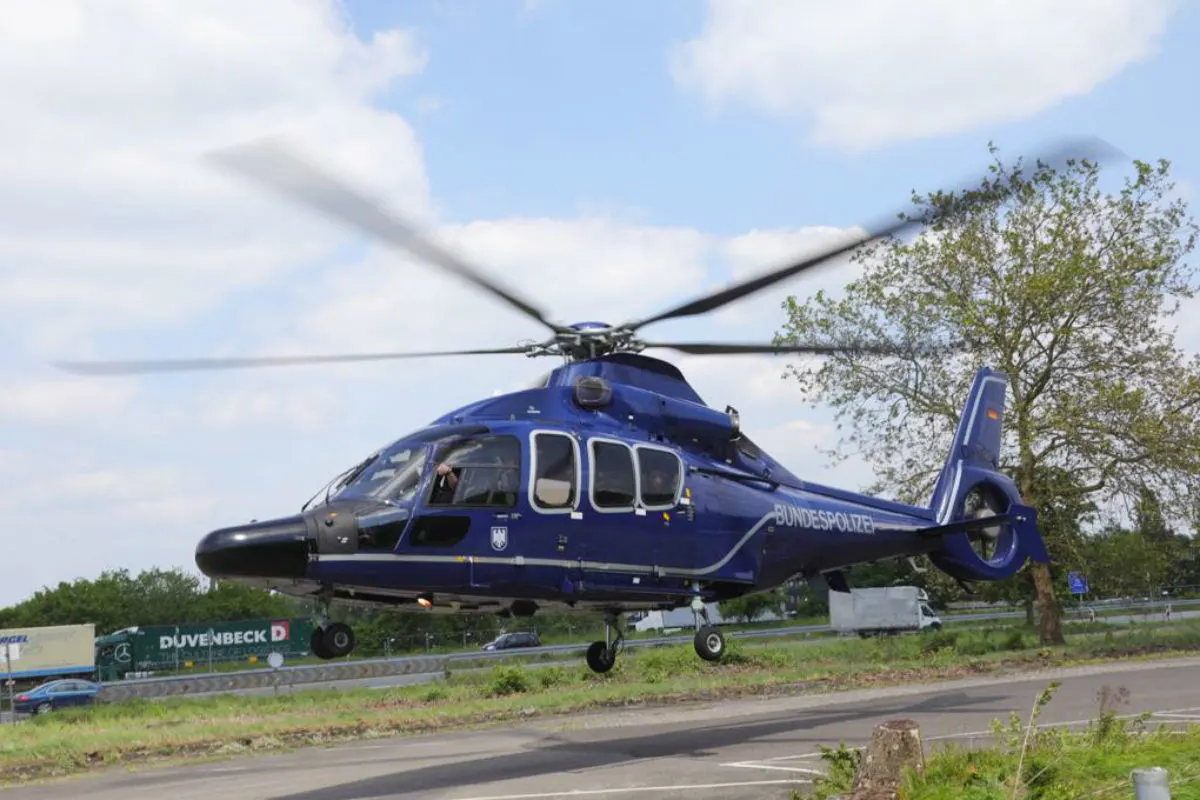 Bundespolizei setzt Hubschrauber zur Fahndung im Grenzraum ein