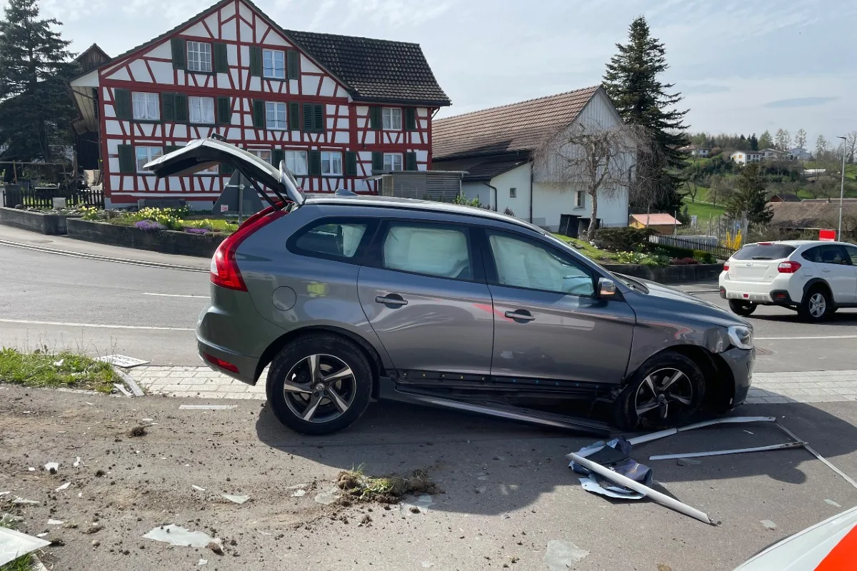 58-Jähriger in Amlikon-Bissegg unter Alkoholeinfluss verunfallt