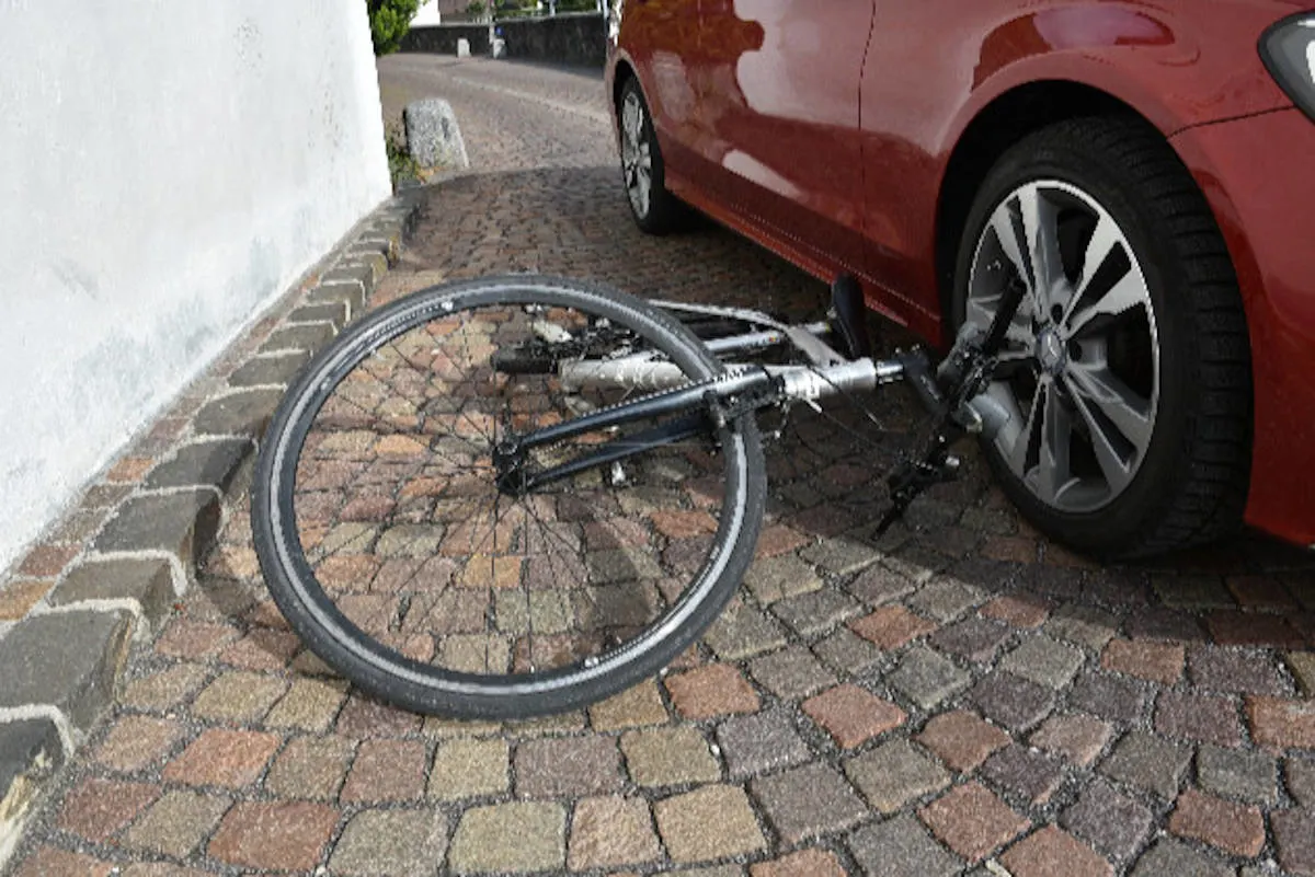 Vaduz FL – Auto erfasst Radfahrer