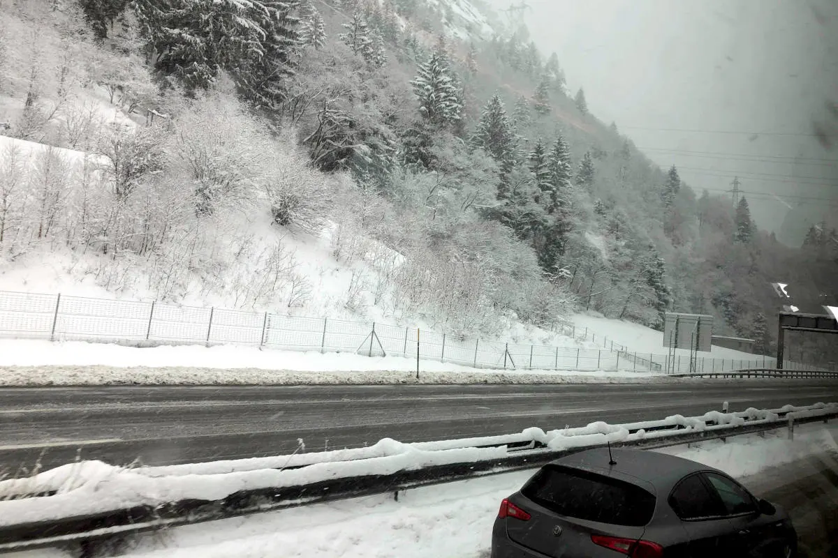 Unwetterwarnung - Starke Sturmböen - danach Regen und Schnee!