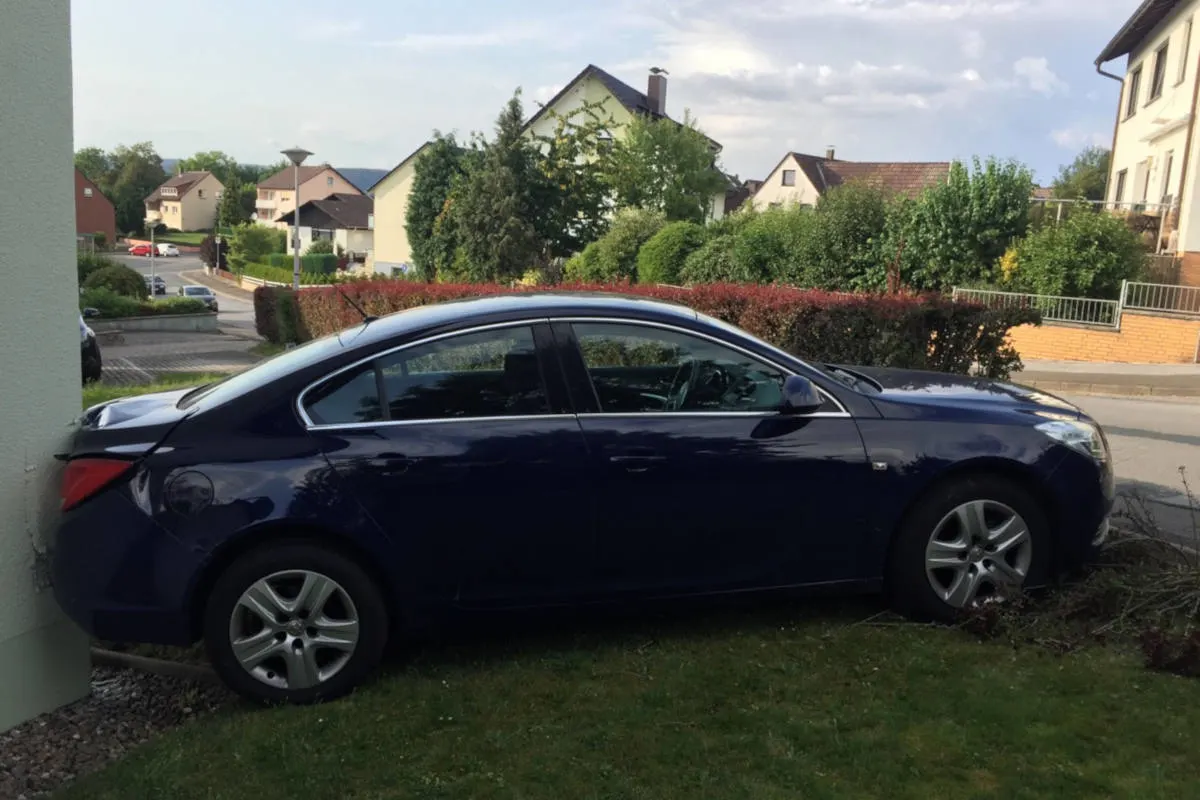 Ab durch die Hecke, Pkw macht sich selbstständig
