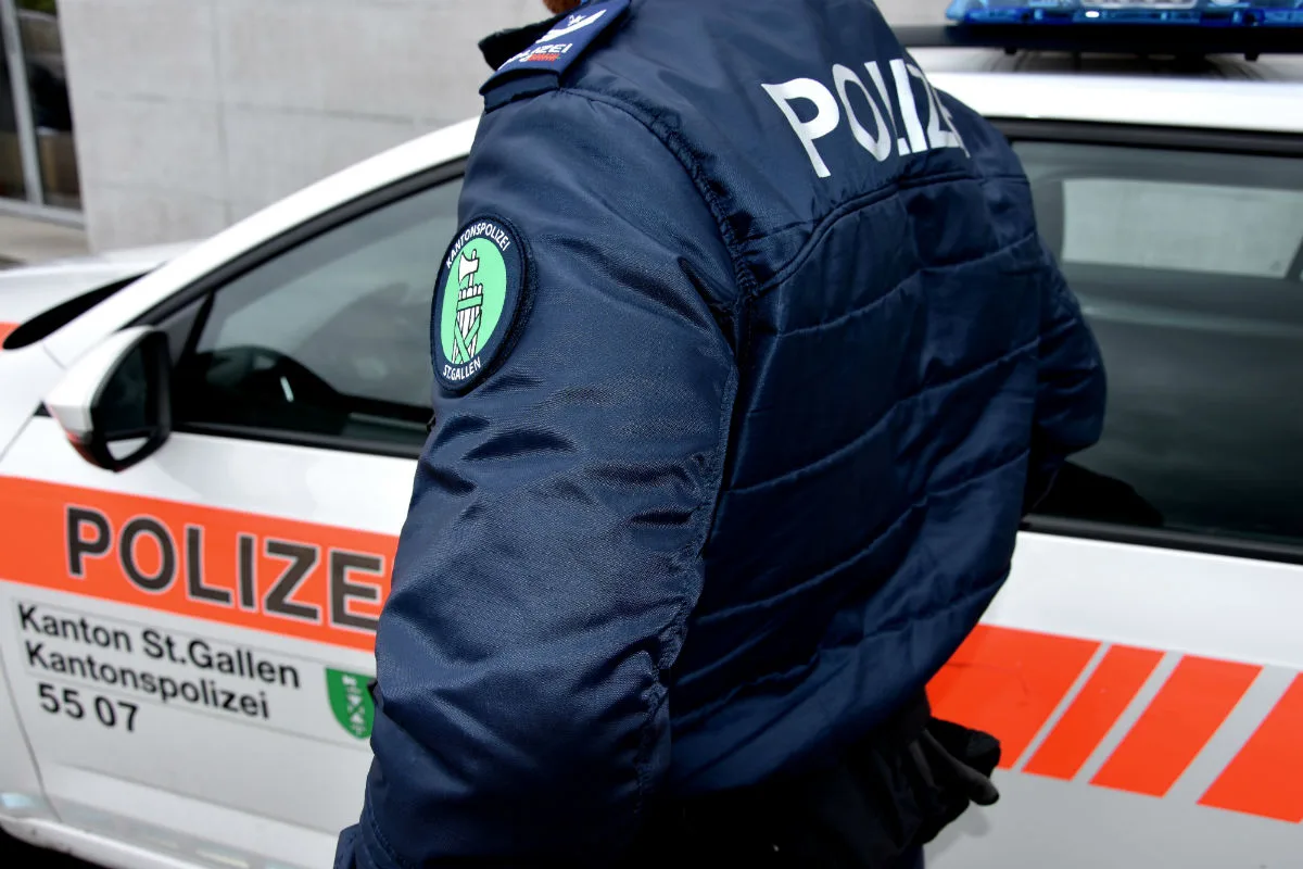  Tübach SG  - Sprayer von der Polizei angehalten