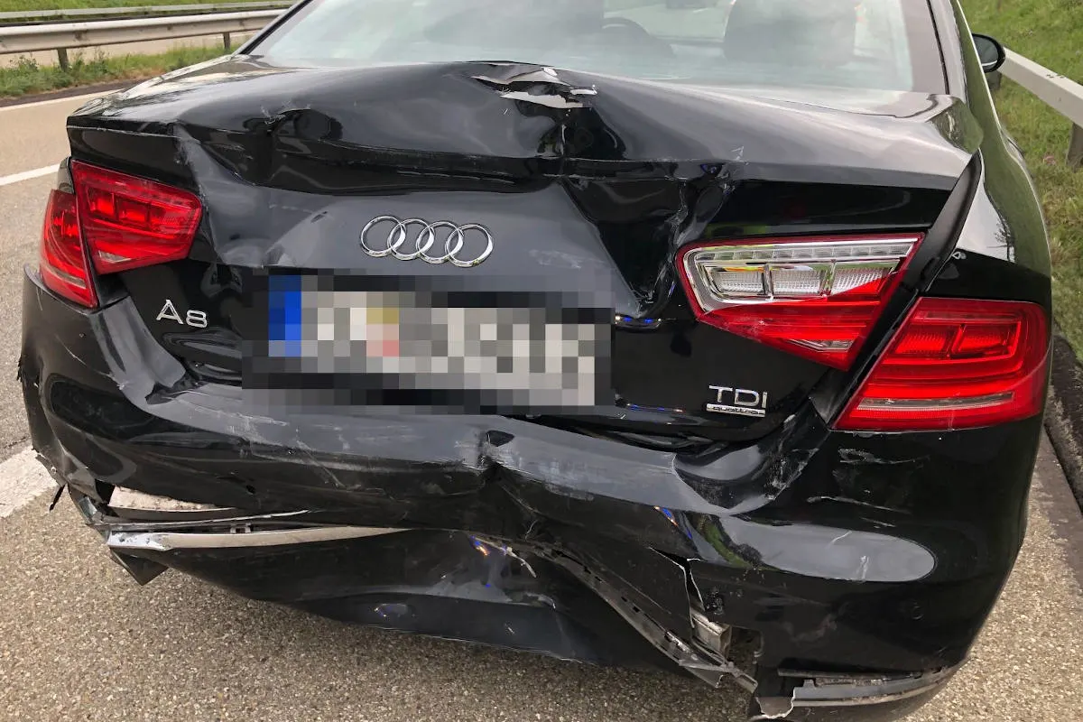 Unfall in Wigoltingen TG – Bei Auffahrkollision verletzt