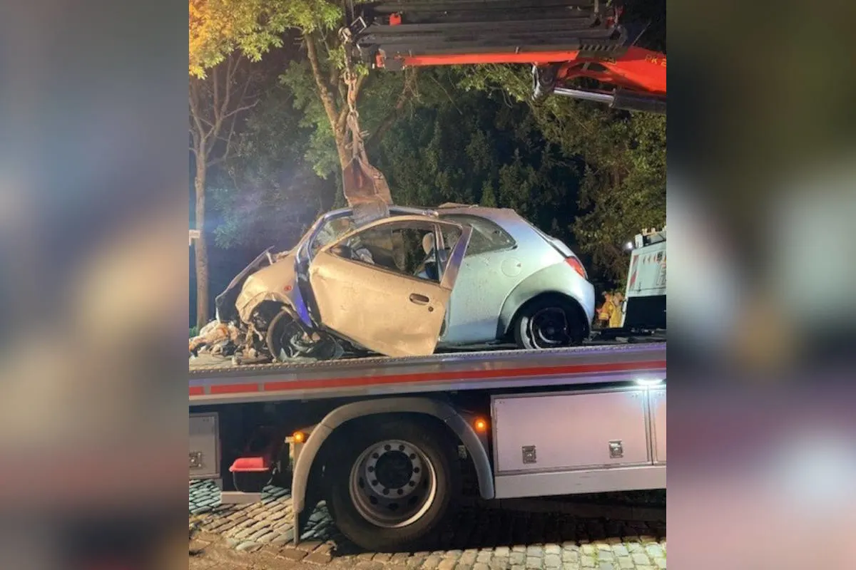 Eschweiler – Auto fliegt durch die Luft – Fahrer wird schwer verletzt