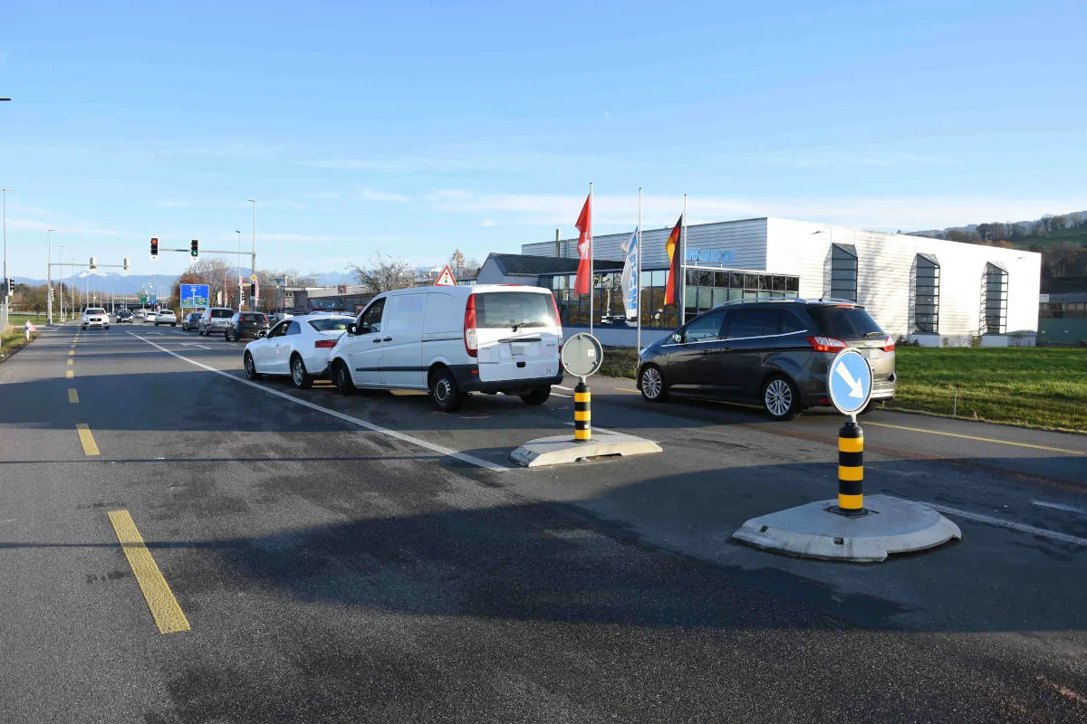 Unfall in Thal SG – Auffahrkollision unter Alkoholeinfluss