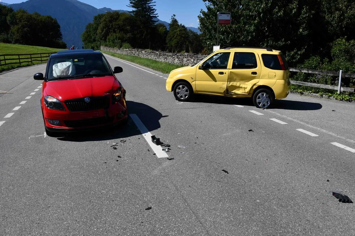 Chur GR - Verkehrsunfall mit zwei Verletzten 