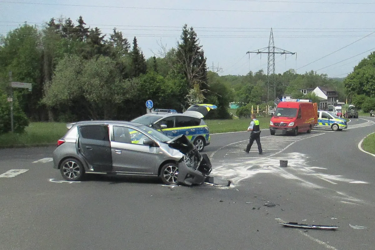 Velbert – Verkehrsunfall mit hohem Sachschaden