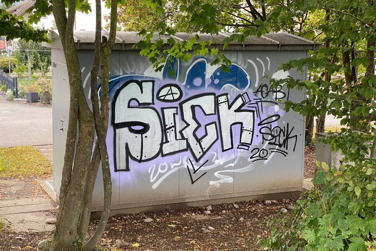 Vandalismus in Obergösgen SO – Mehrere Sachbeschädigungen durch Sprayereien