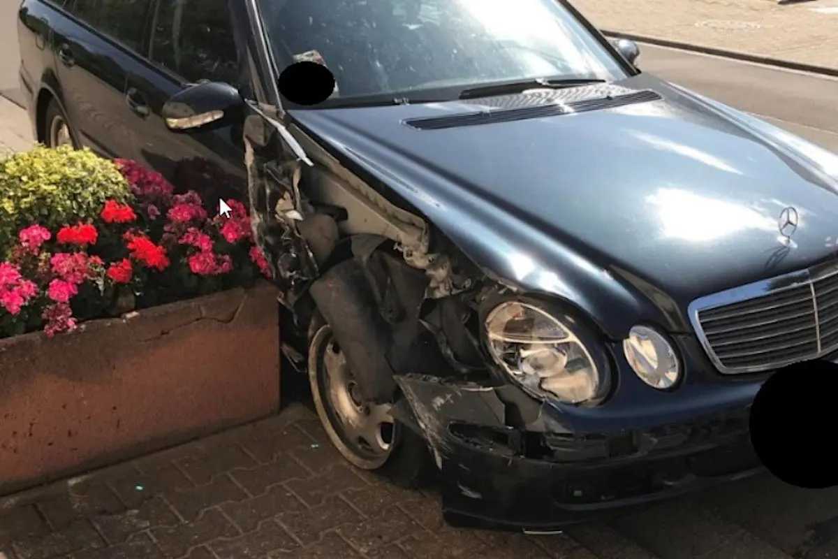 Verkehrsunfall unter Alkoholeinfluss