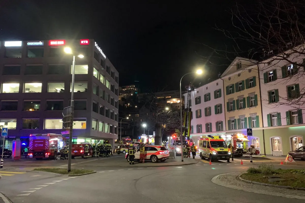 Chur GR –  Gasähnlicher Geruch löst Einsatz aus