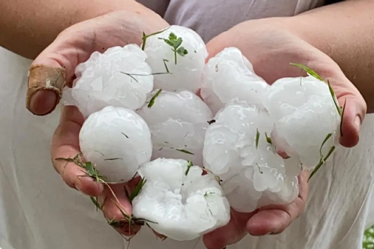 Bezirk Urfahr-Umgebung - Schweres Hagelunwetter