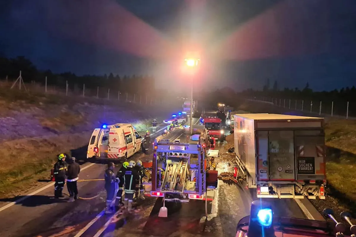 Bezirk Zwettl – Tödlicher Verkehrsunfall im Gemeindegebiet von Zwettl