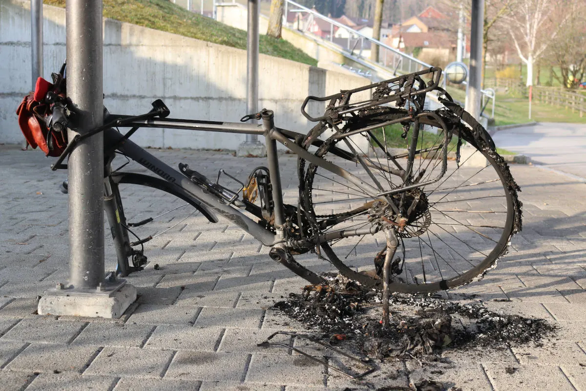 Appenzell AI – Fahrrad verbrannt – Zeugenaufruf