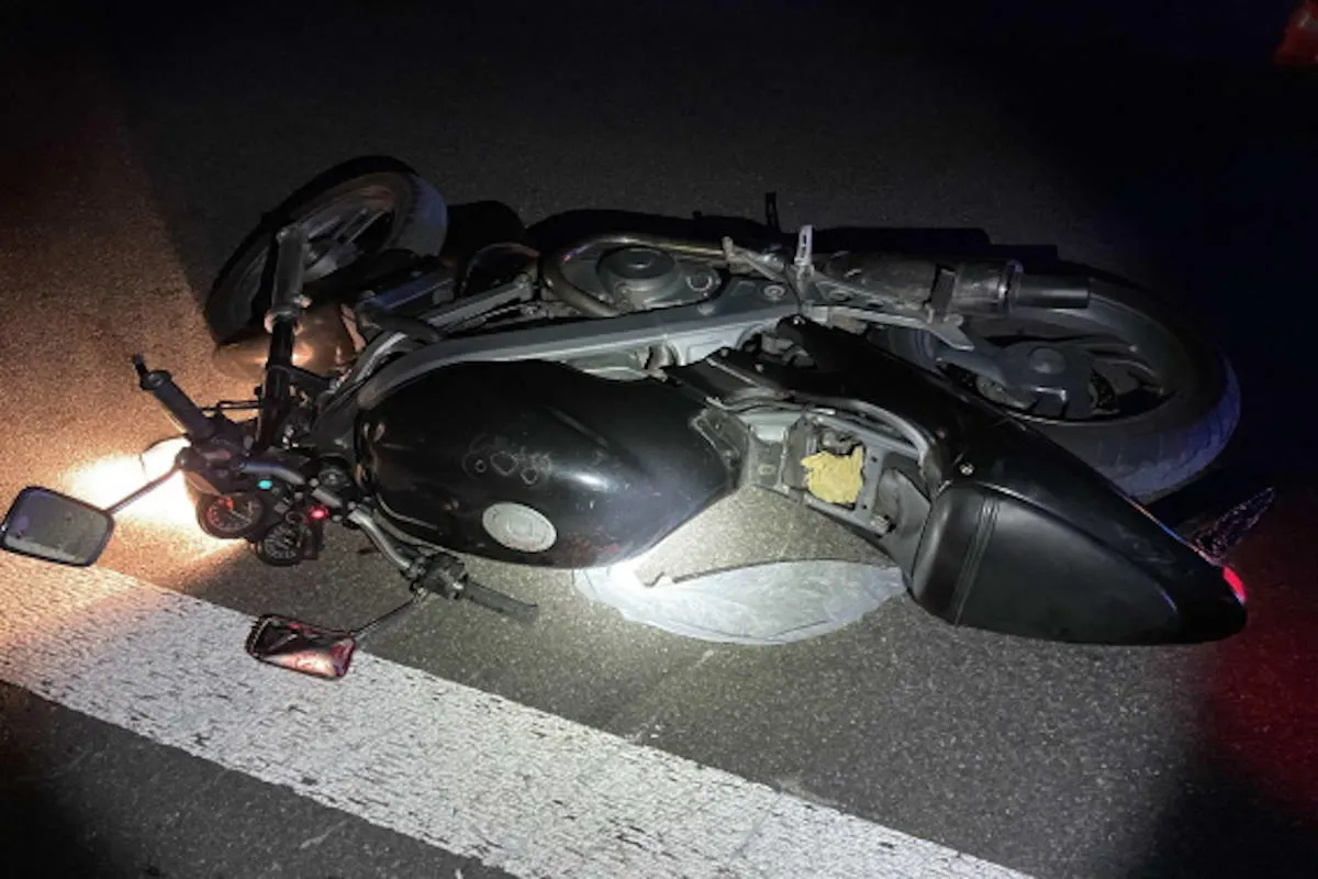 A12 Joux de Ponts FR – Motorradfahrer nach durch REGA geborgen