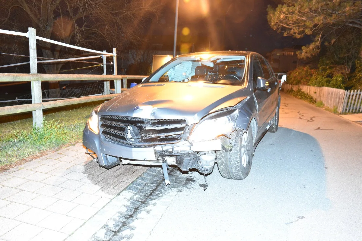 Vaduz FL - Kontrolle über Mercedes verloren