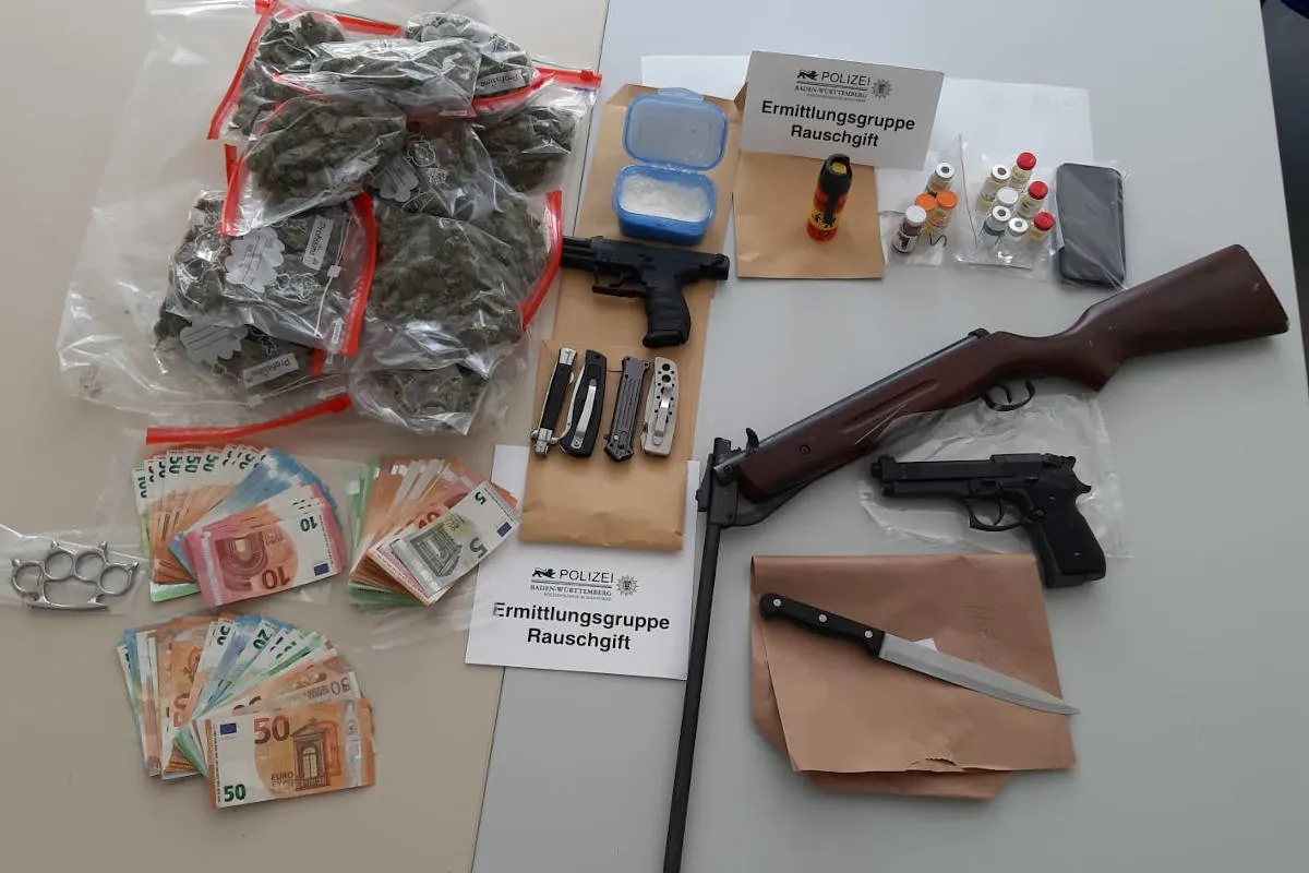 Mannheim – Vier Drogendealer in Haft