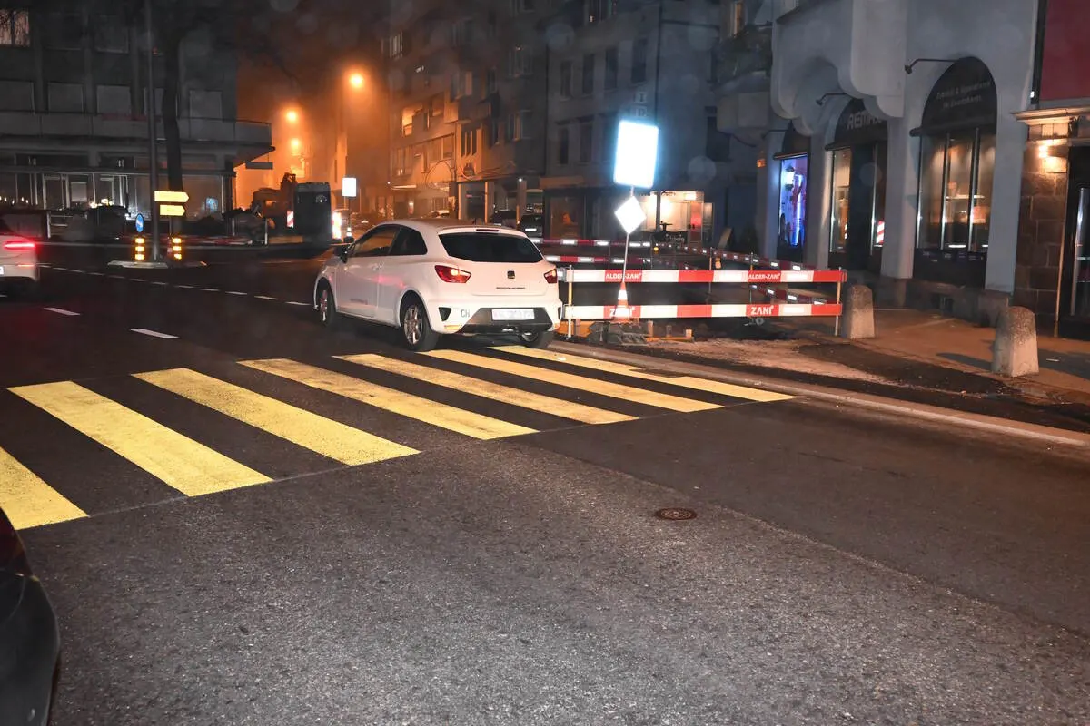 Rorschach SG - 90-jährige Fussgängerin von Auto erfasst