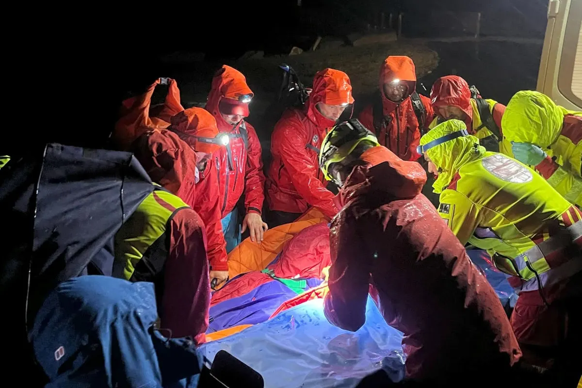 Malta – Bergretter finden verletzten Wanderer auf 2.090 Metern