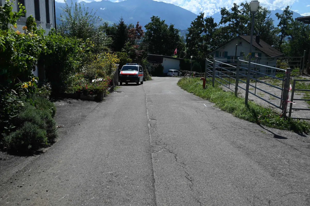 Uznach SG – Kollision zwischen Rennvelo und Fussgängerin