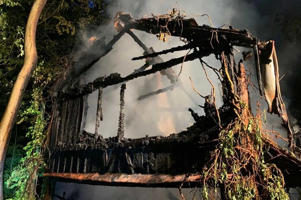 Brand eines Waldhauses in Velbert - Toter identifiziert
