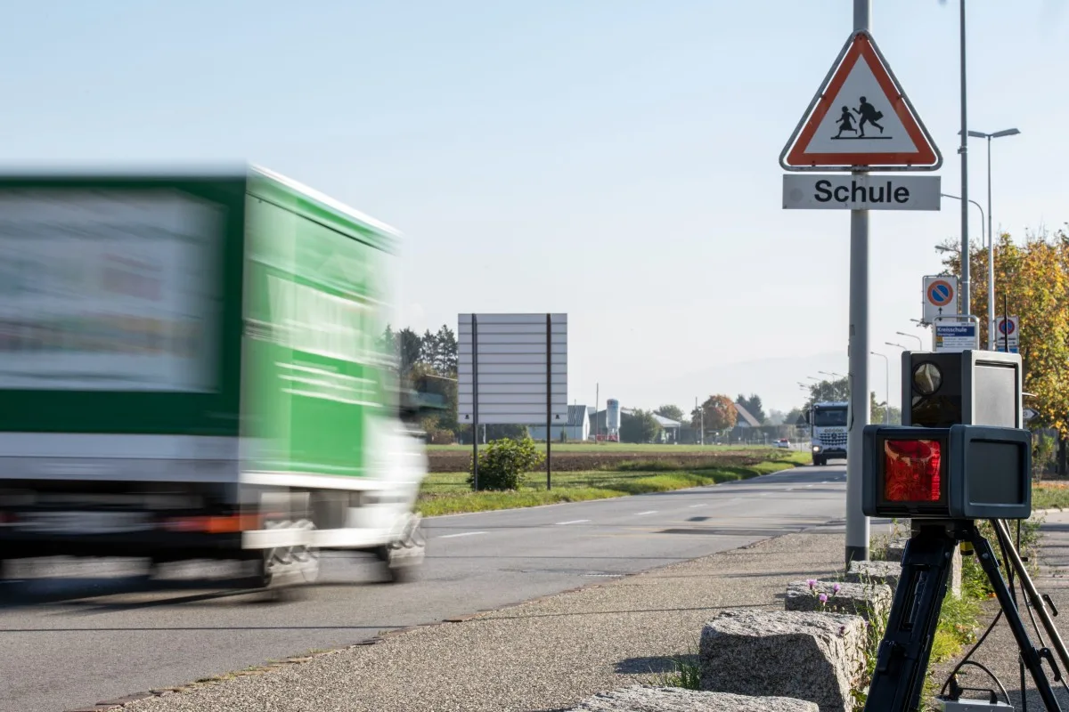 Geschwindigkeitskontrollen Mümliswil / Herbetswil SO - Einige Fahrzeuge mit überhöhter Geschwindigkeit gemessen
